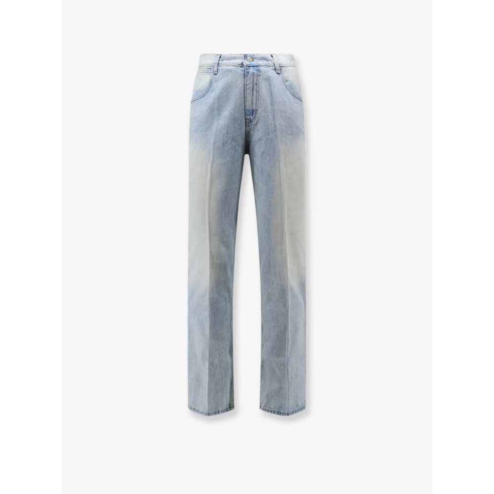 Tonywack Men Flared-Leg Cotton Jeans